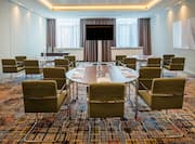 Meeting Room with 3 round table set-up