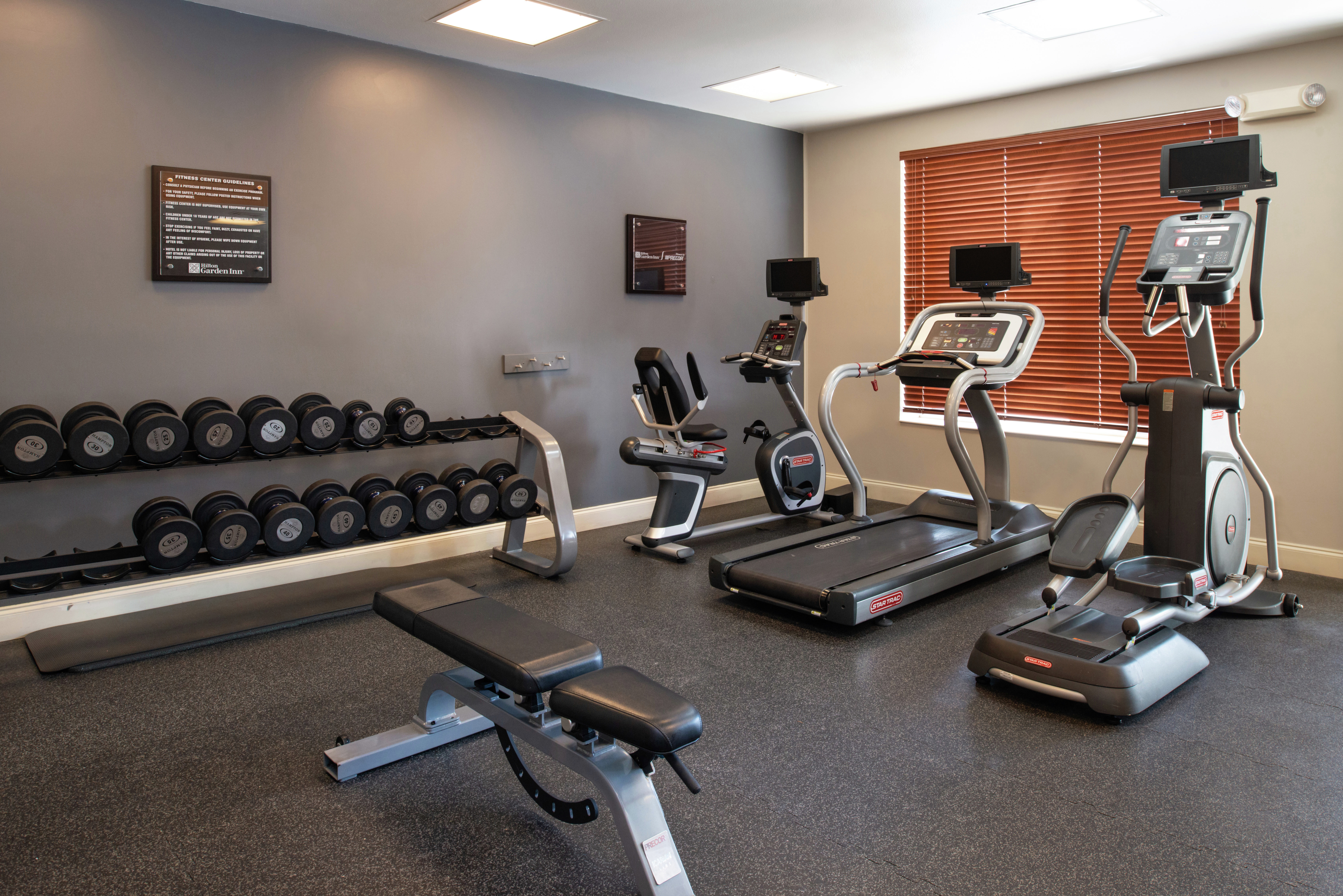 Fitness Center with Treadmill