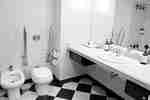 Bathroom vanity with mirror