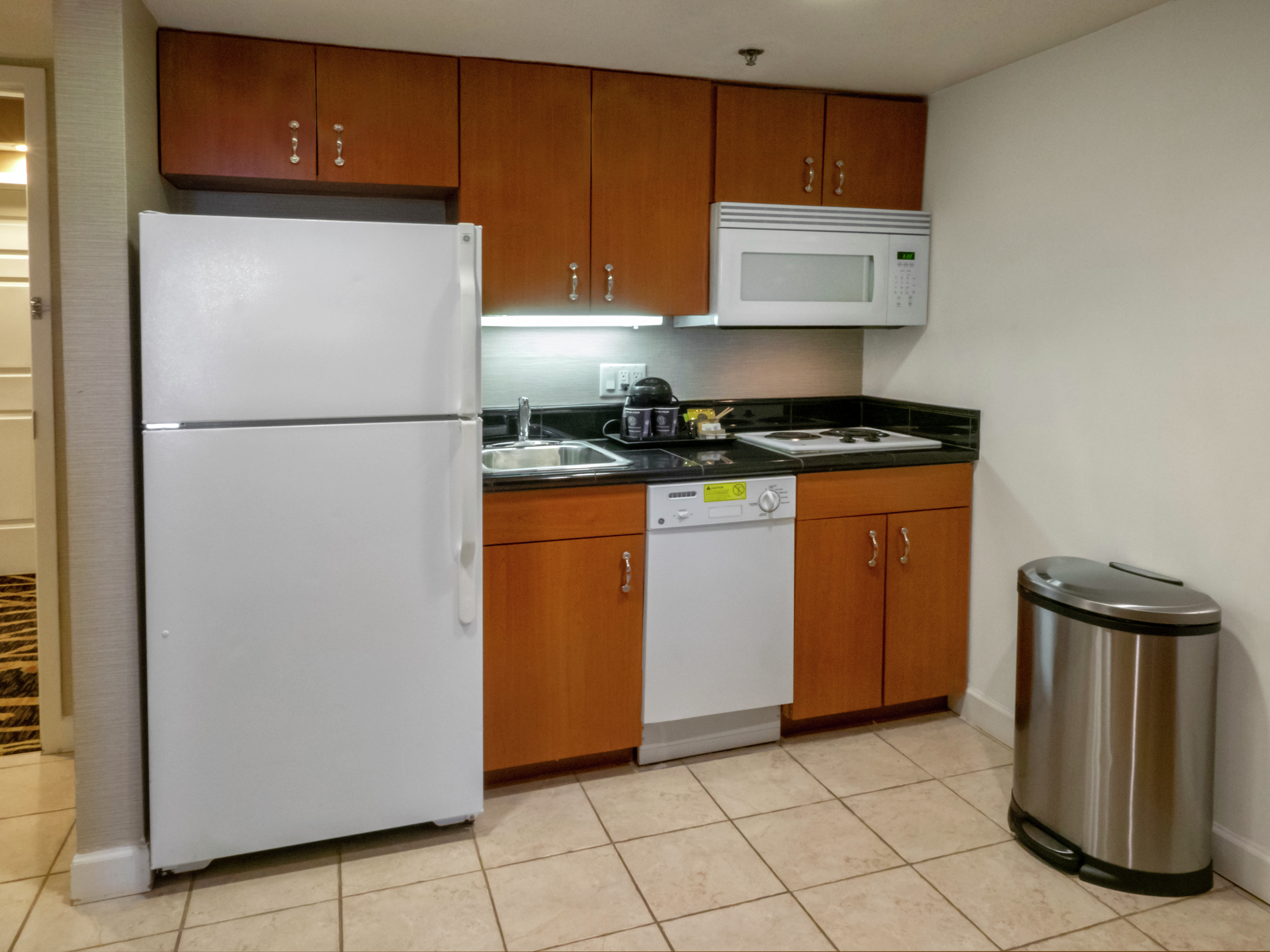 Suite Kitchen Area with Appliances