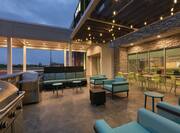 Outdoor Patio Seating and Grills