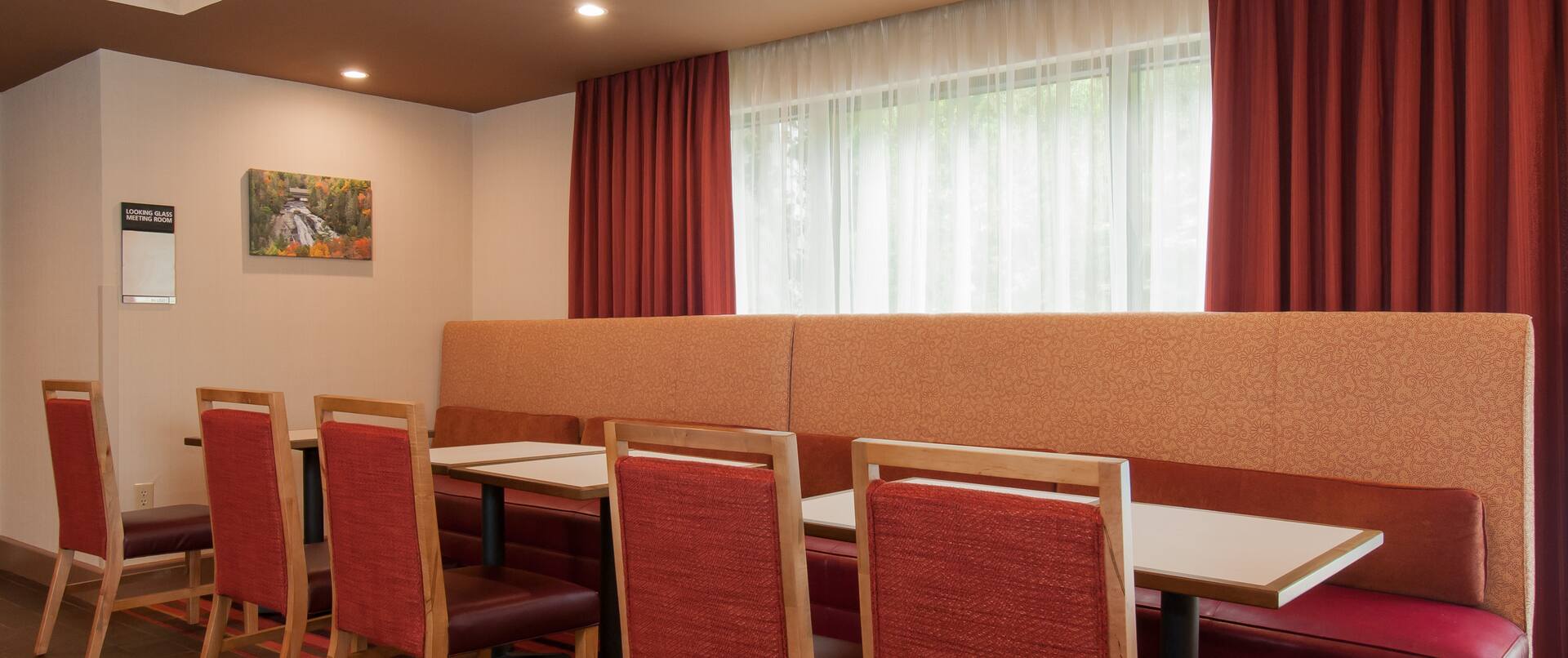 Banquette Seating in Dining Area