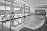 indoor pool, windows view