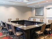 meeting room, tables and chairs