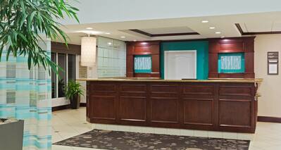 Front Desk and lobby area