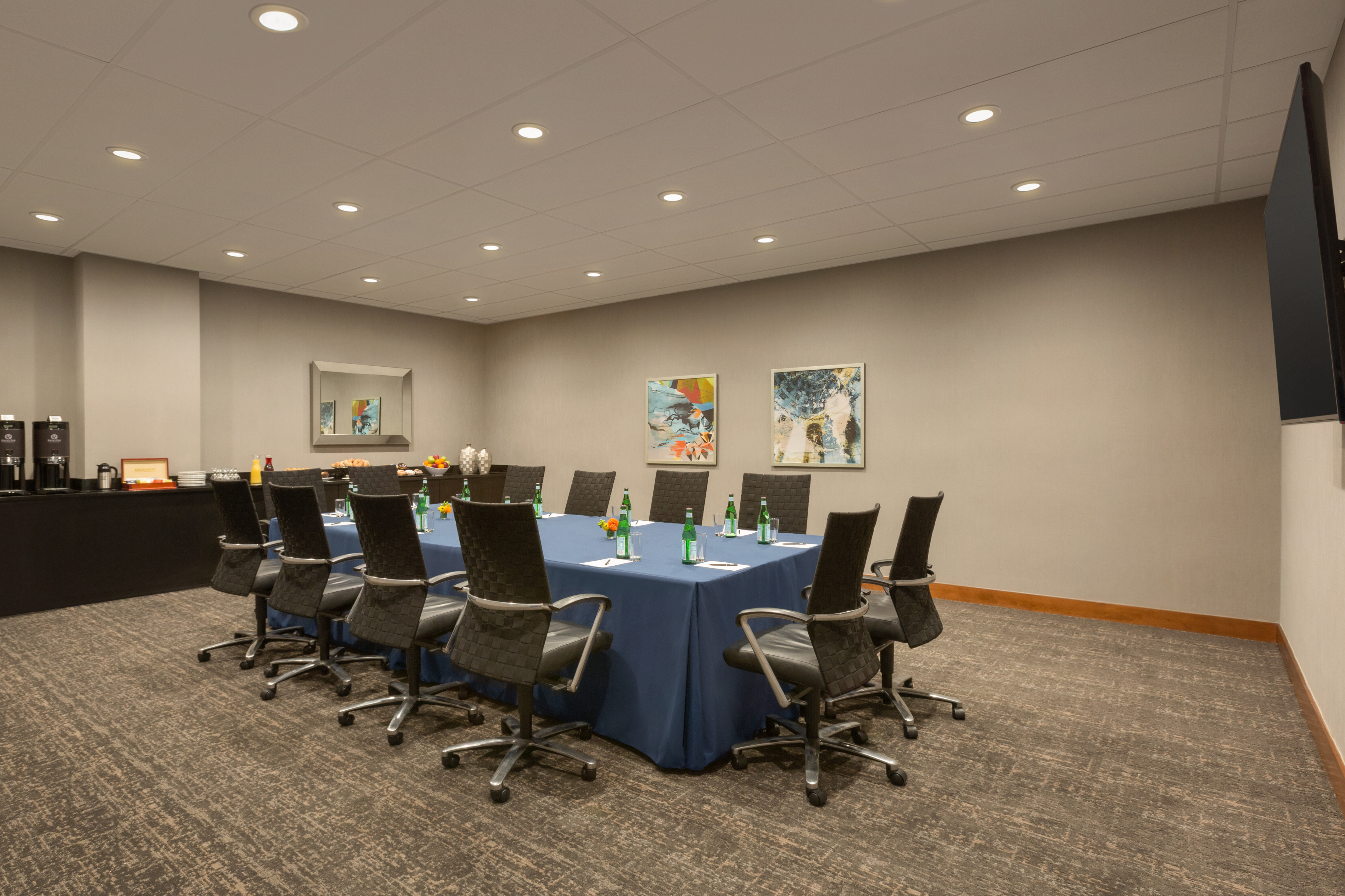 Meeting Room with meeting table and chairs