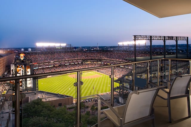 Balcony Suite With Homeplate View