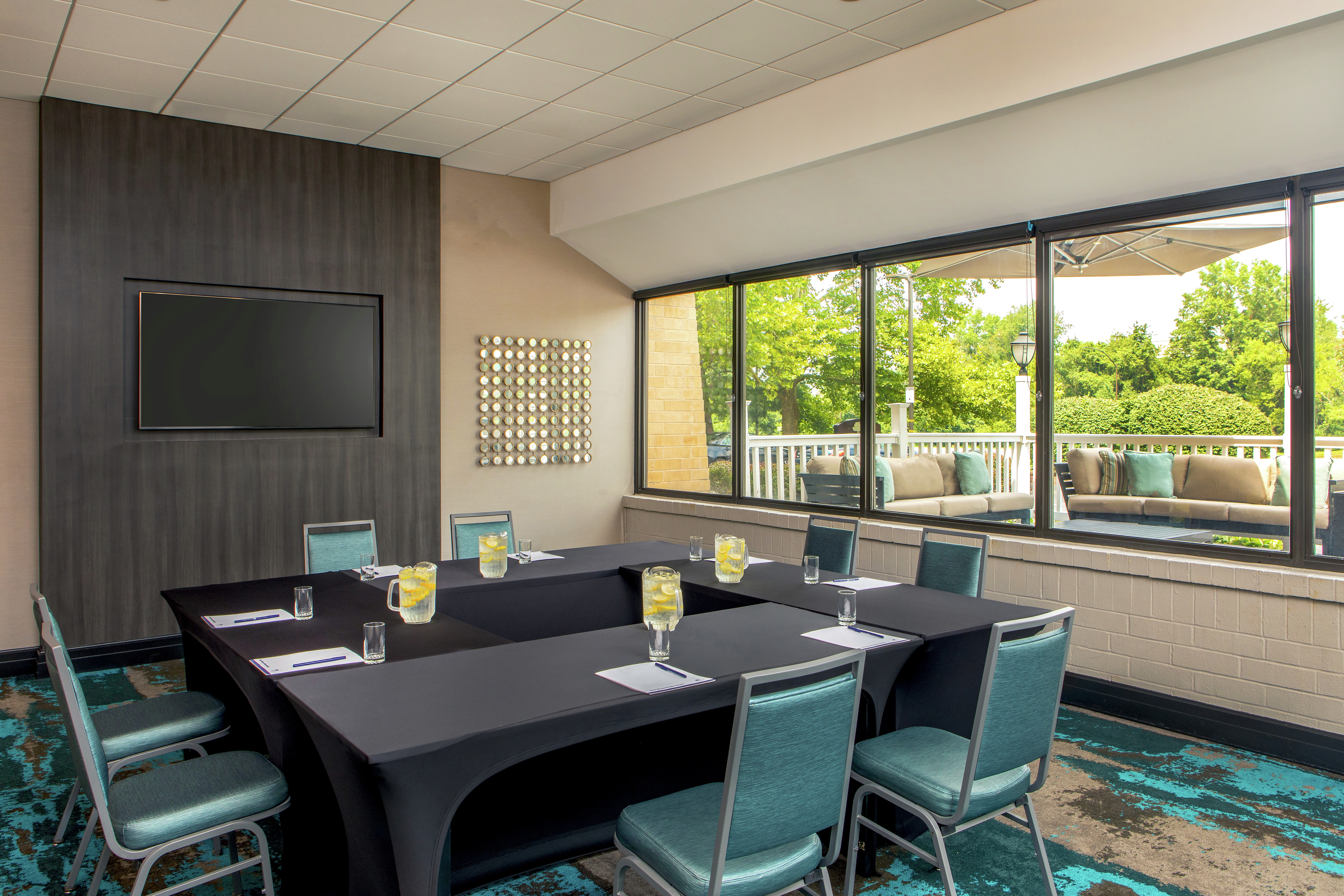 Our PDR Room with Adjoining Patio and Additional Outdoor Seating is Just Minutes from Baltimore's Inner Harbor