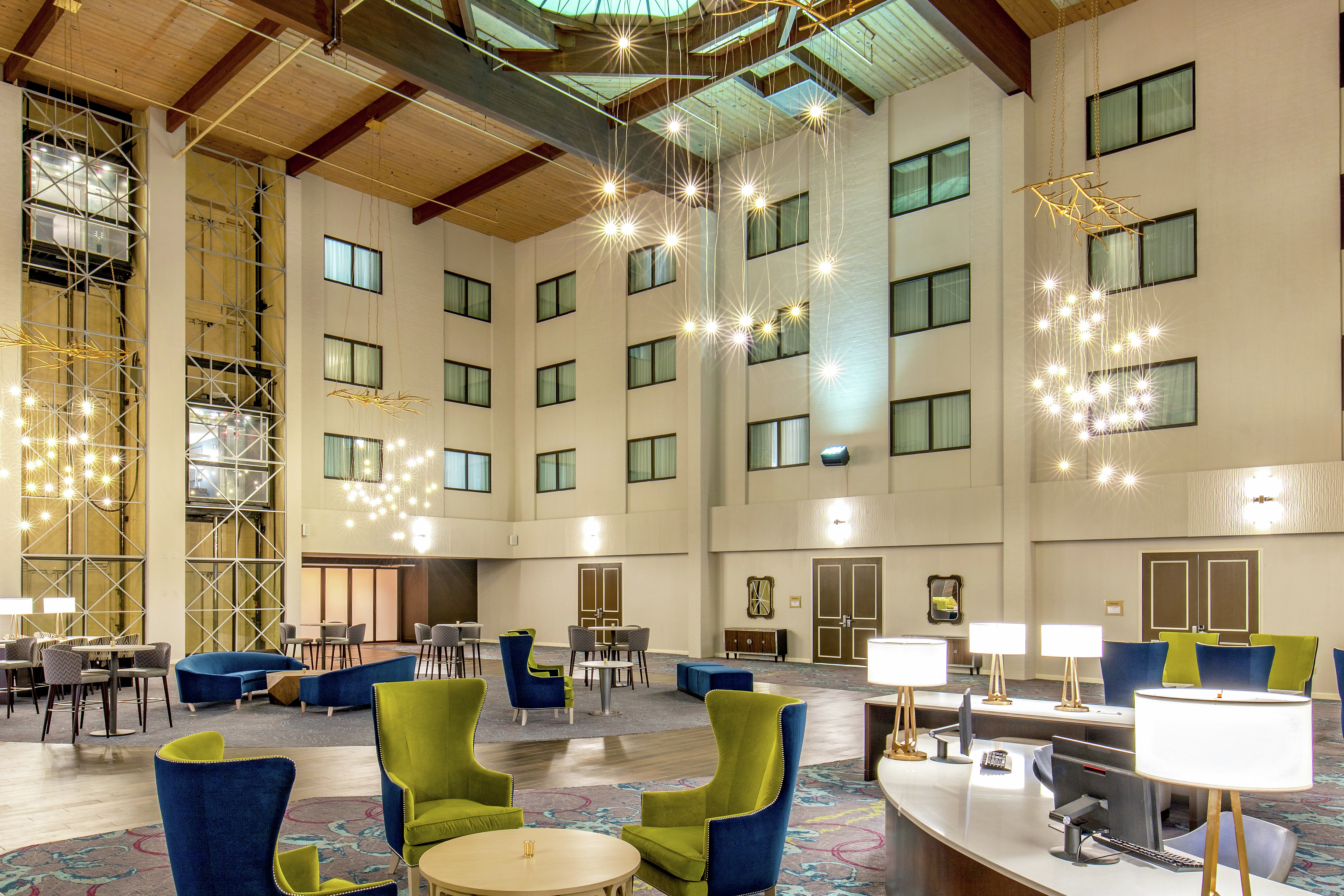 Our Lobby Atrium is Perfect for Time with Friends