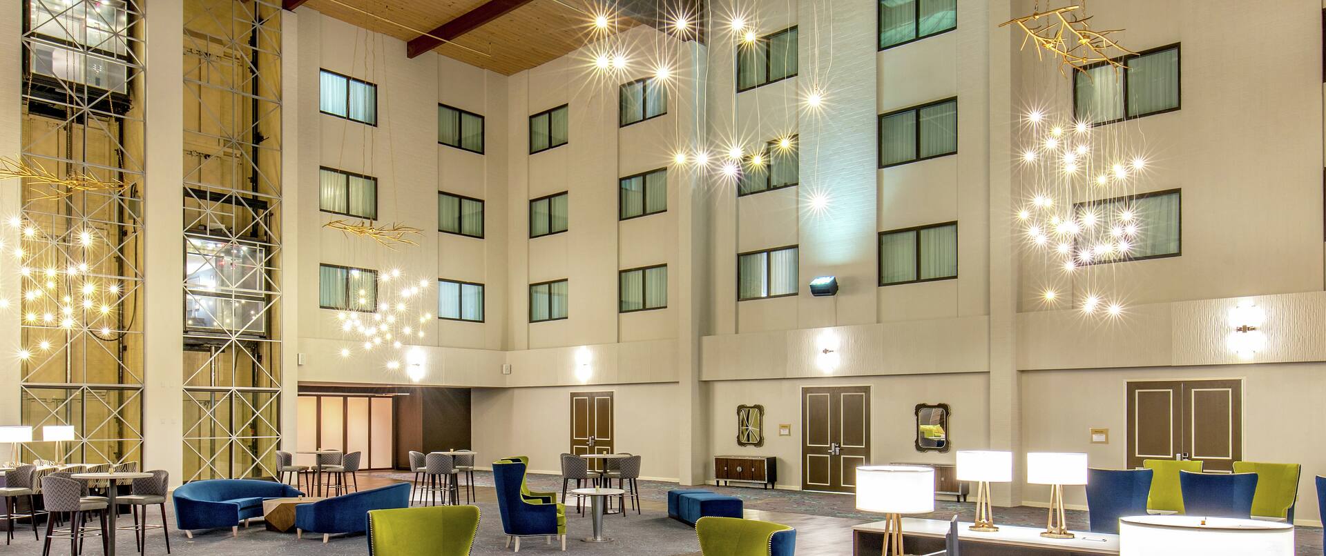 Our Lobby Atrium is Perfect for Time with Friends