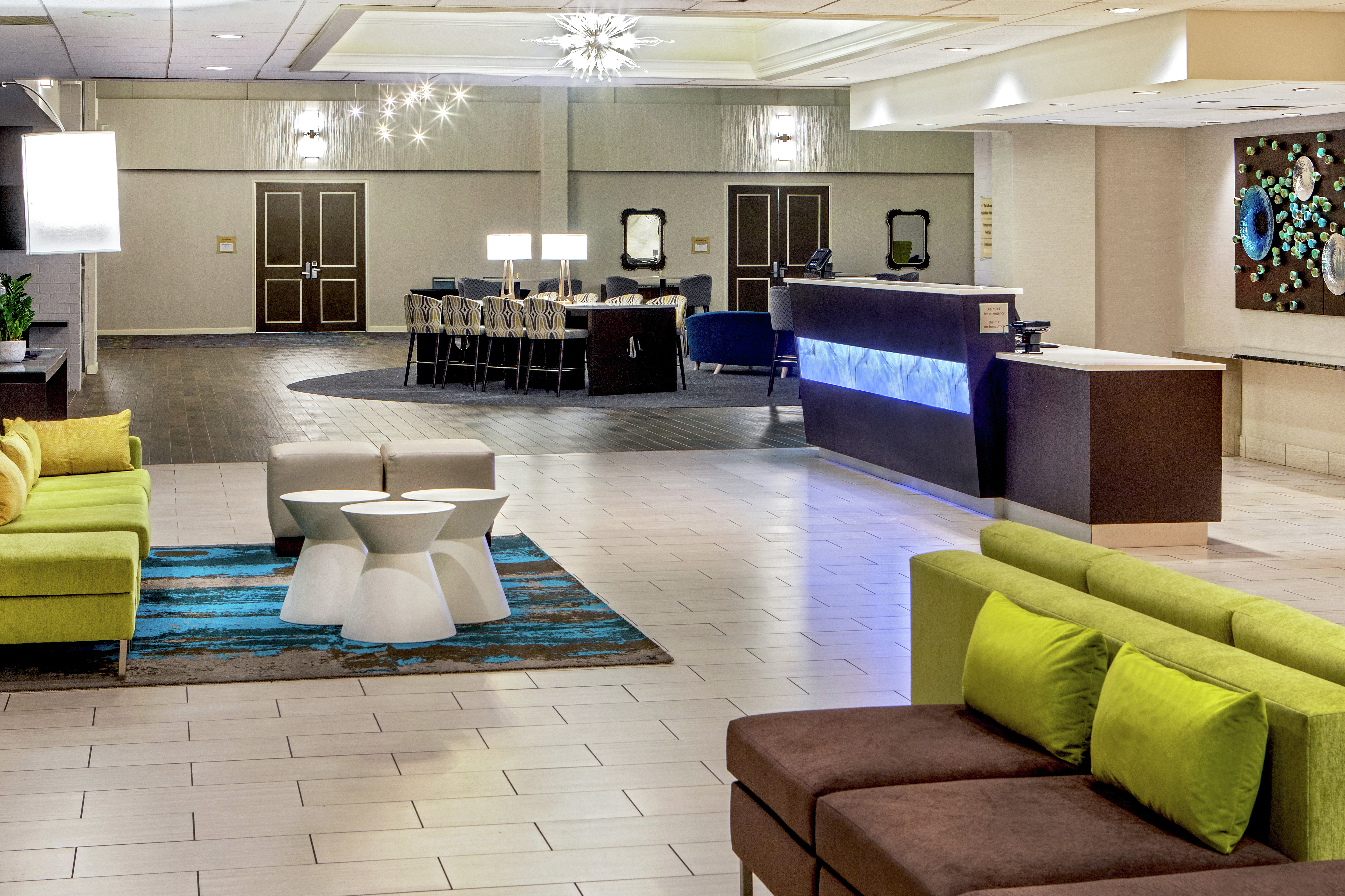 Relax in Our Spacious Lobby