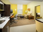 Home2 Suites by Hilton Arundel Mills BWI Airport Hotel, MD - Suite Kitchen Area