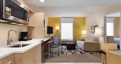 Home2 Suites by Hilton Baltimore / Aberdeen Hotel, MD - Queen Suite, Living Area 
