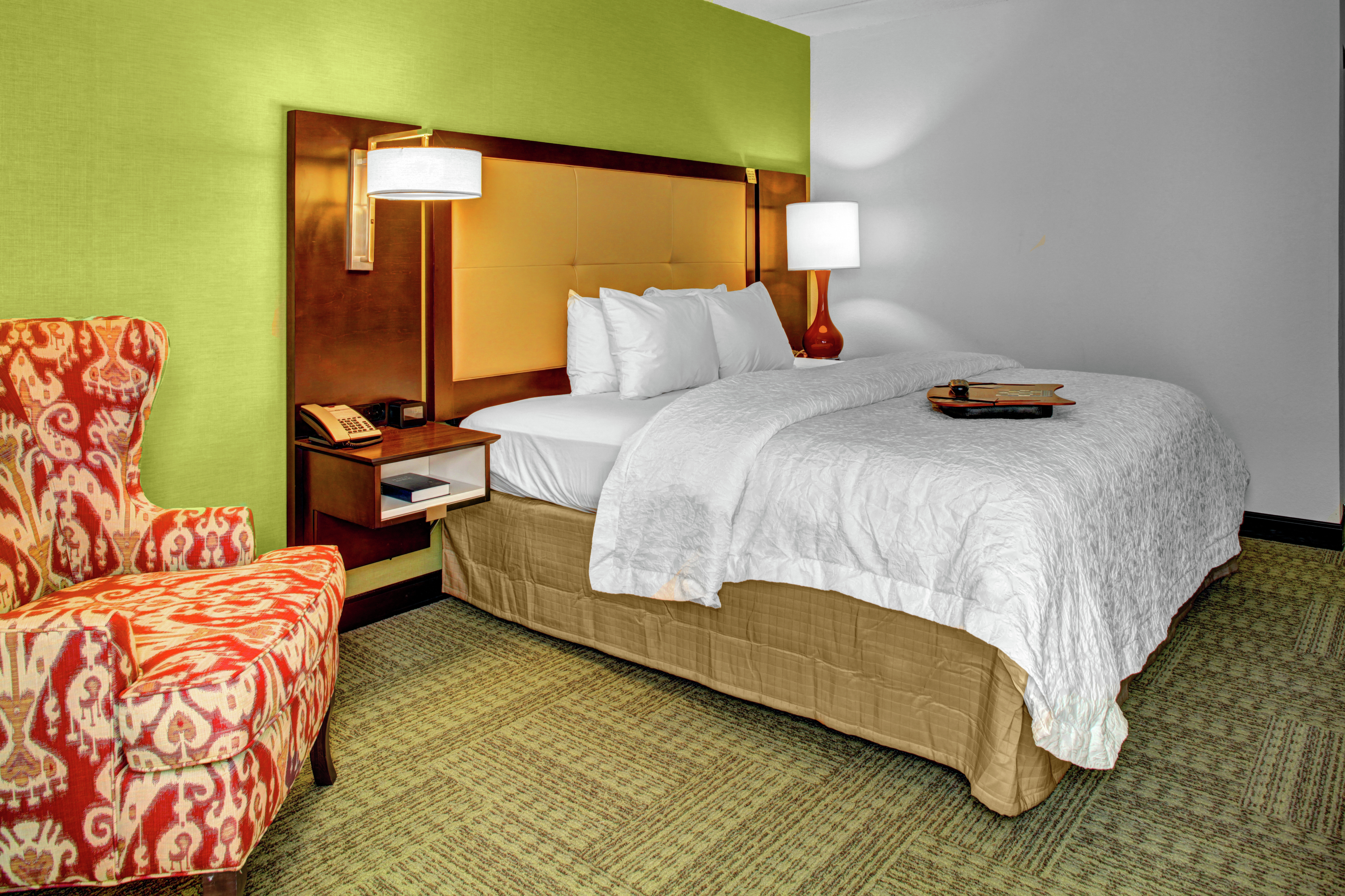 Accessible King Bed Hotel Guestroom