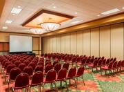 Conference Room Seating and Media Screen