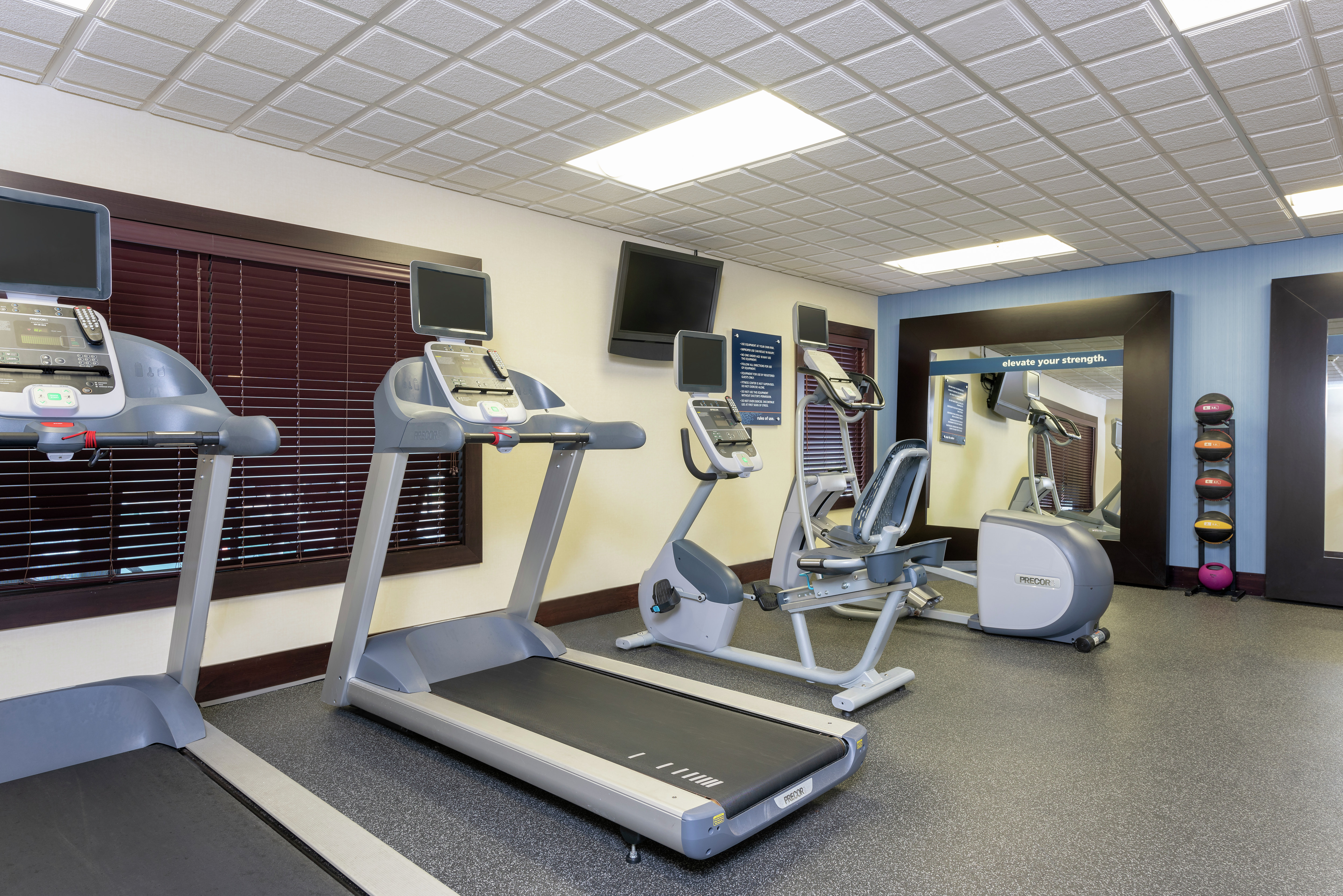 Fitness Center With Cardio Machines