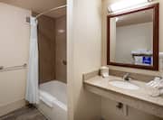 Guest Room Bathroom - Vanity and Bathtub