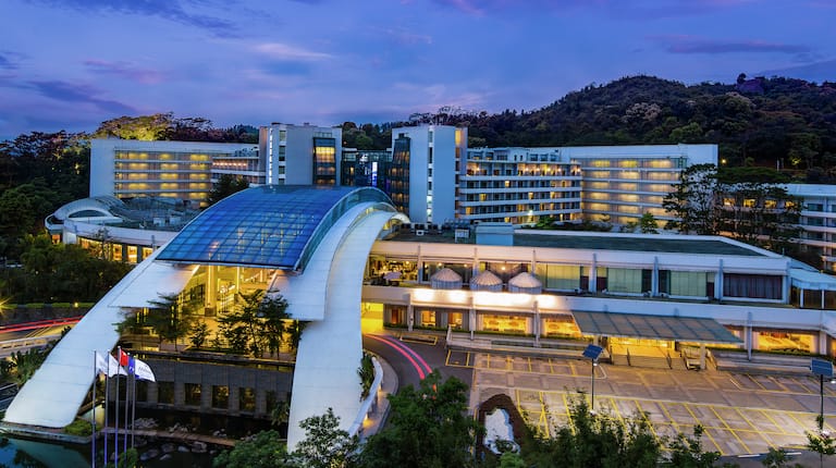 Hotel Exterior- Dusk
