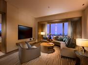Executive Suite Wall Mounted TV Living Room