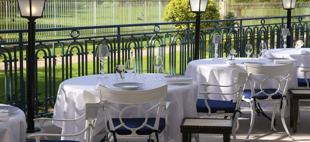 Terrace at Gordon Ramsay au Trianon Restaurant