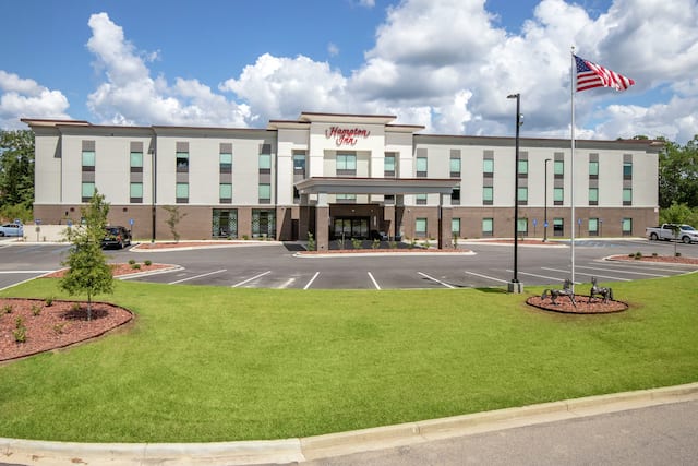 Hotel Building Exterior at Daytime