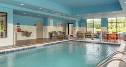 Indoor Swimming Pool with Chairs