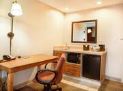 Guestroom with Kitchenette and Work Desk