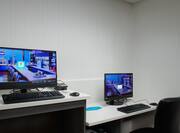 Business Center with Two Computers