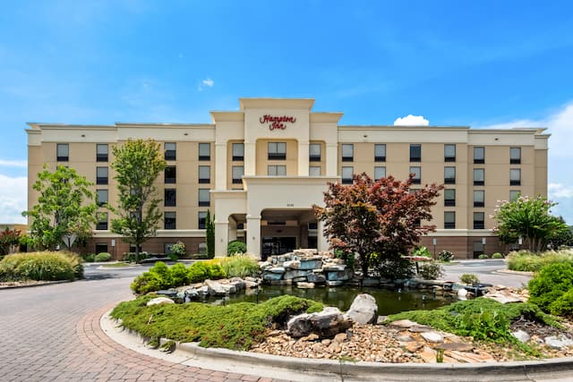 front on shot of exterior building