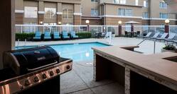 Outdoor Pool Patio with Bar-B-Que