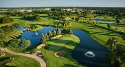 Golf Course Panoramic Overview 