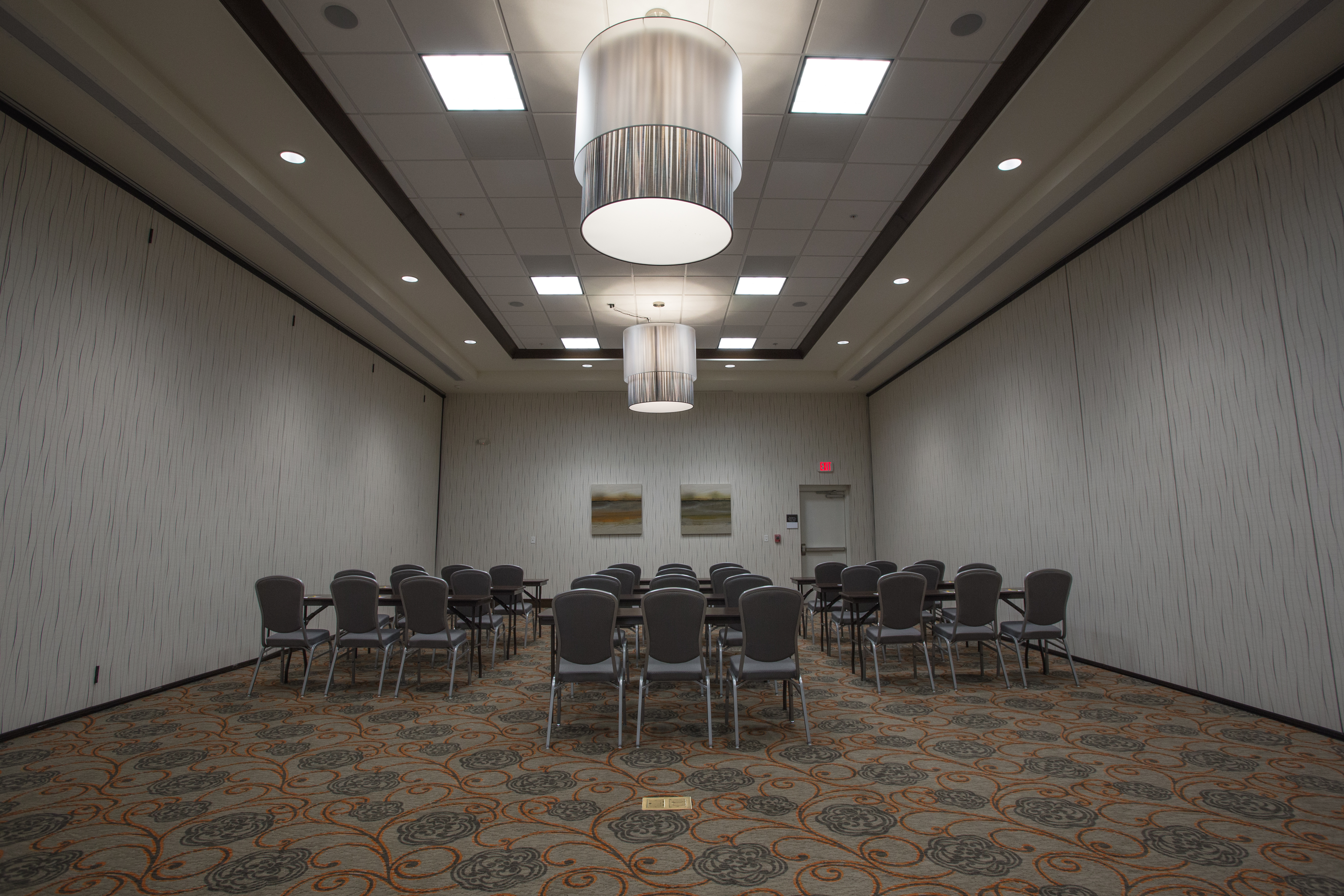 Large Ballroom Area with Chairs