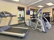 Fitness Center with Treadmill, Cross-Trainer, Cycle Machine and Weight Bench