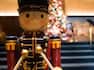 Christmas Soldier Decoration in a Hotel Lobby Area