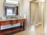 Suite Bathroom Vanity, Tub and Shower