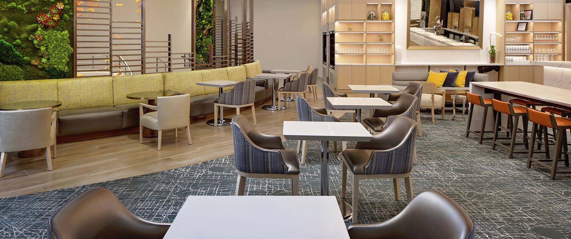 HotHouse Lounge with Tables and Chairs