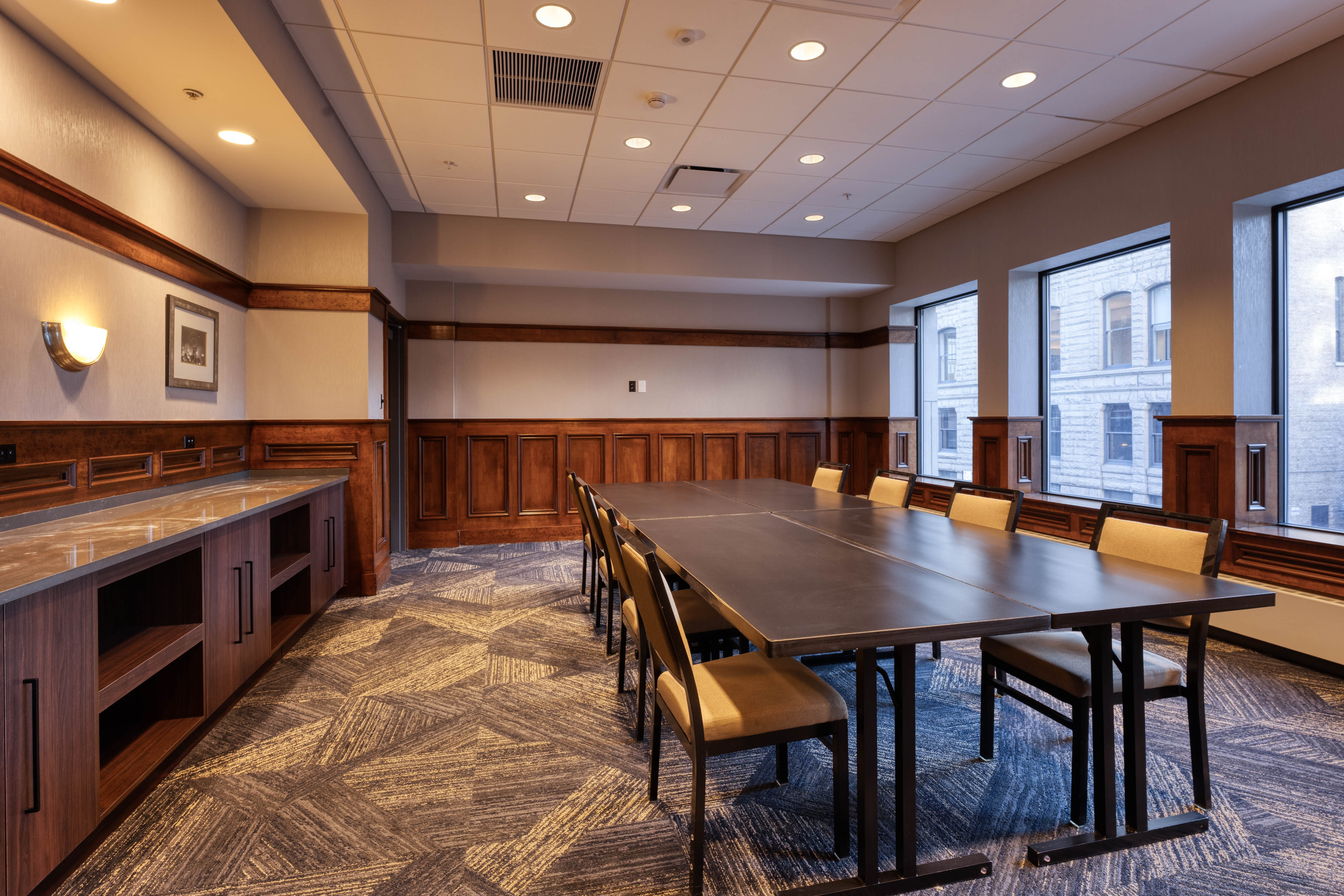 Wright Meeting Room with Seating for Eight Guests