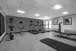 fitness center with various workout machines