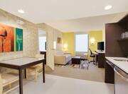 Home2 Suites by Hilton Chicago Schaumburg Hotel, IL - Queen Suite