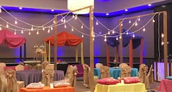 Event Space Decorated for Occasion