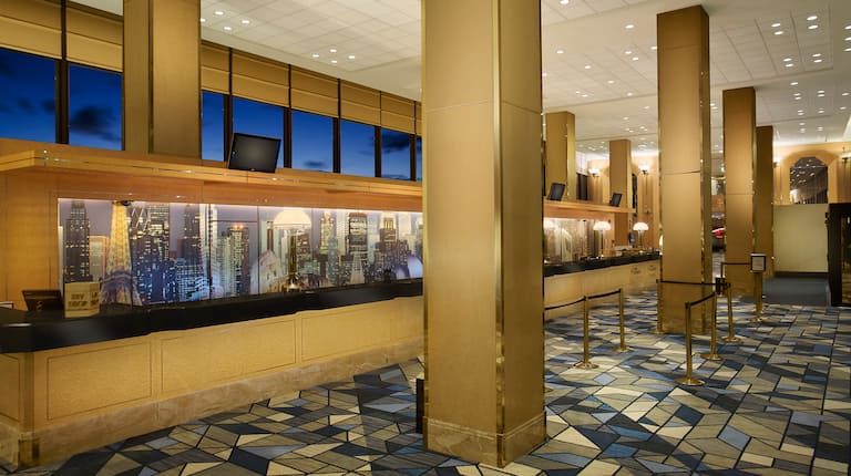 Main Lobby and Front Desk