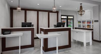 Front Desk With Snack Shop