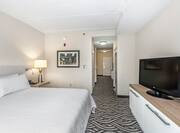 guest suite bedroom, 1 king bed, tv