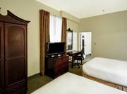 Suite with Two Double Beds and Work Desk