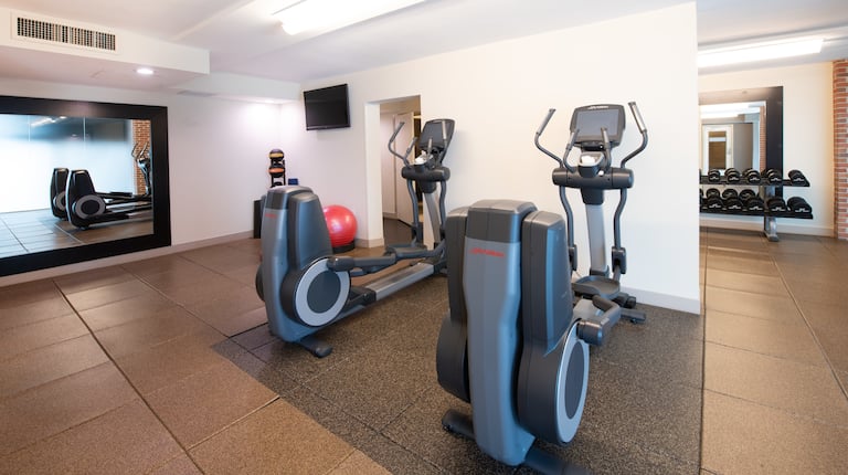 Hotel Fitness Center and Equipment
