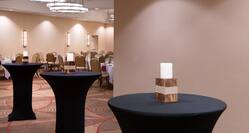 Standing Cocktail Tables in Meeting Room