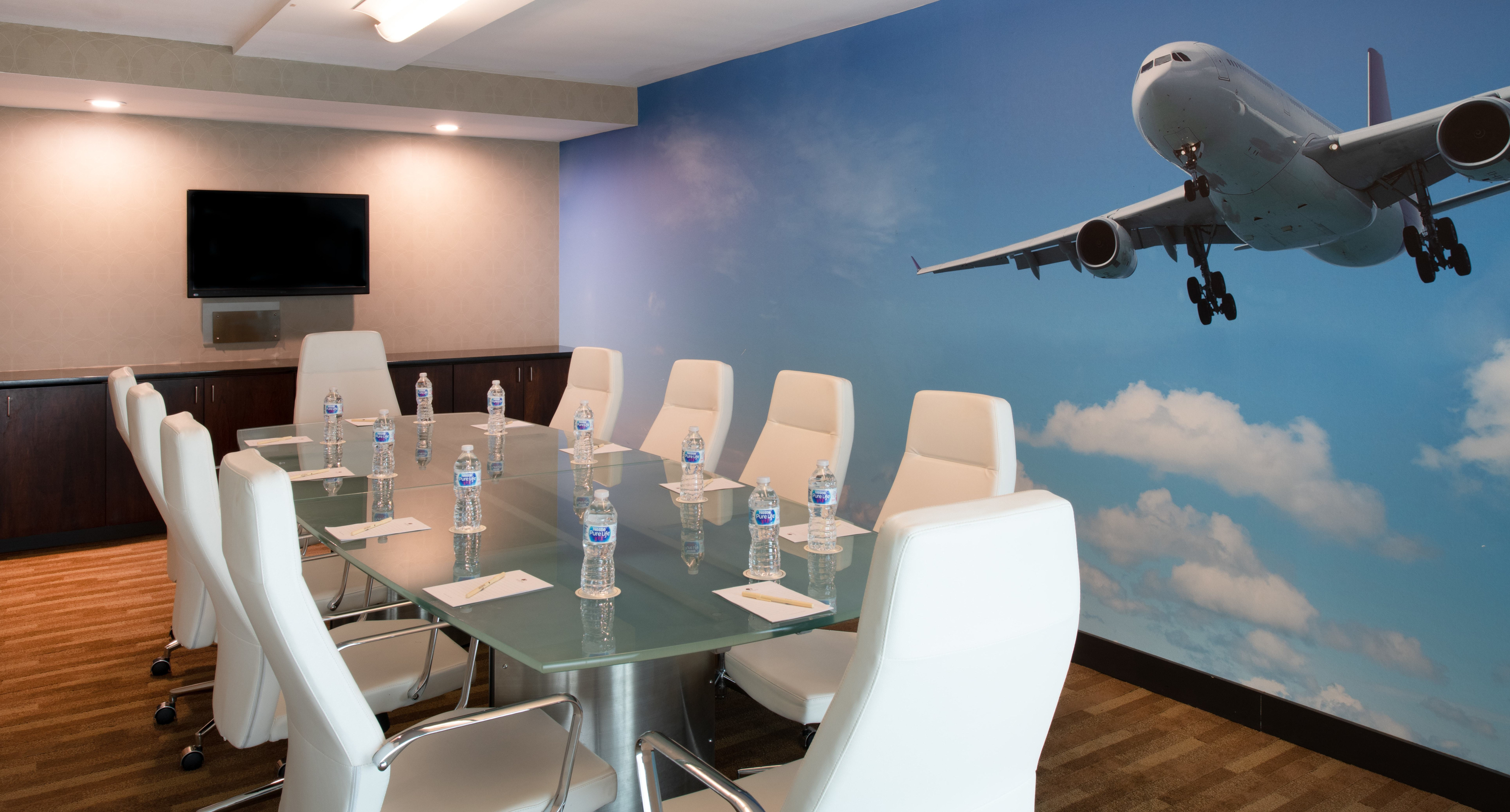 Private Meeting Room with Boardroom Table