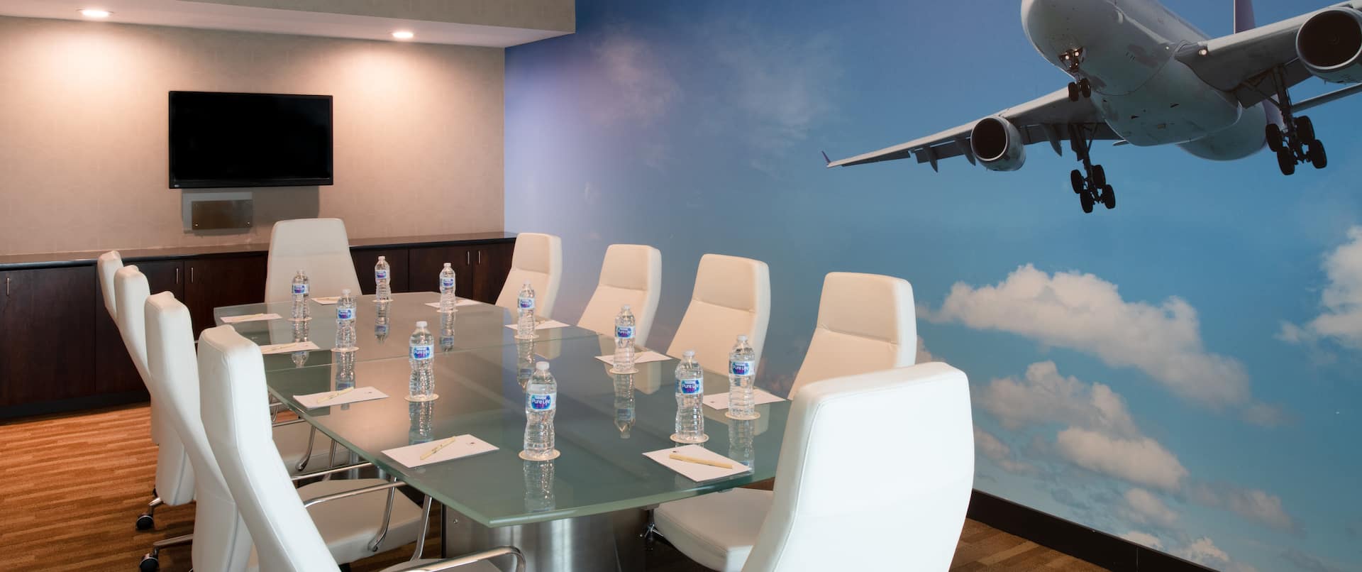 Private Meeting Room with Boardroom Table