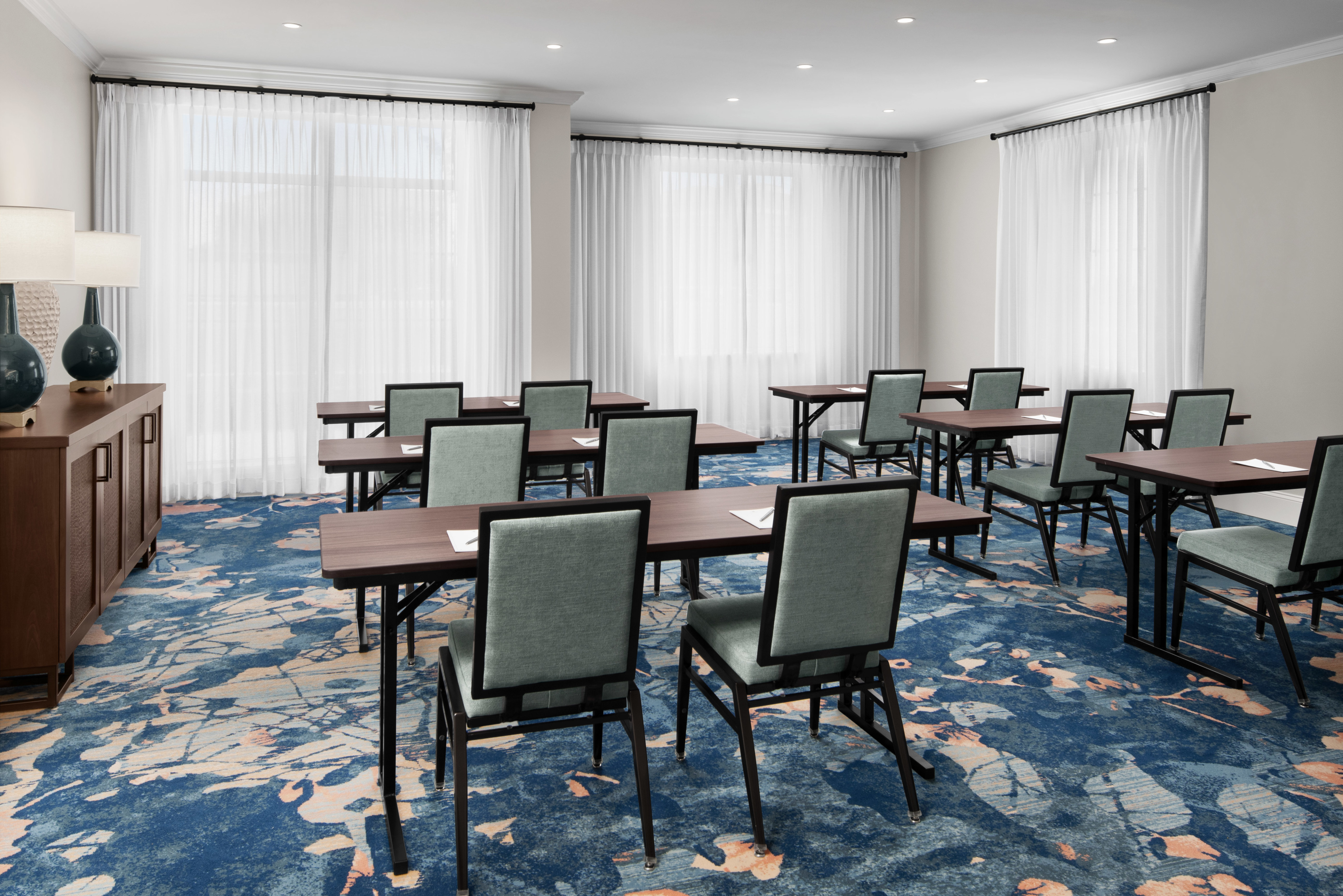 Meeting Room with tables and chairs