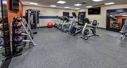 Fitness Center Weights and Cardio Machines